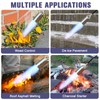 Propane Torch Weed Burner Kit,High Output with 12.5FT Hose,Heavy Duty