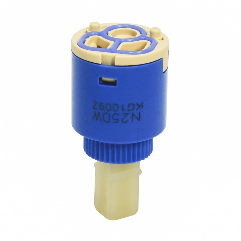 25mm Faucet Cartridge Replacement (N25DW Set of 5), CUPC Certified,