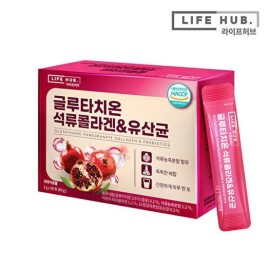 Life Hub [Life Herb] Life Herb Glutathione Pomegranate Collagen Lactobacillus 1 box (2g x 30 sachets) 1 month supply None / [라이프허브]라이프허브 글루타치온 석류콜라겐 유산균 1박스(2g x 30포) 1개월분 없음