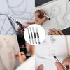 4pcs Artist Blending Sponge Pen Dual Tip Reusable Drawing Art