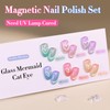 Double Rhythm Cat Eye Gel Nail Polish Set of 6