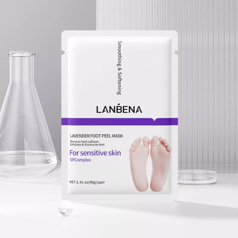Universo en Linea Mascarilla Exfoliante De Pies Lanbena Elimina Piel