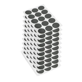 Emuca 4026623 Tapa Tornillos, Adhiva, Diameter 20 mm, Anthracite Grey, 150 UD.