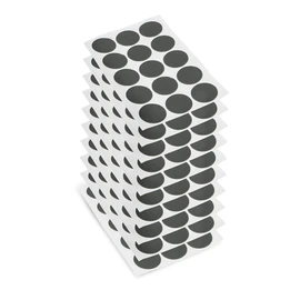 Emuca 4026623 Tapa Tornillos, Adhiva, Diameter 20 mm, Anthracite Grey, 150 UD.