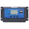 12/24V 20A PWM Solar Charge Controller, Solar Panel Controller with