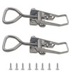 Runseaway 2Pcs Adjustable Toggle Latch Clamp with Lock Hole, Heavy