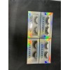 Lux Lashes 4 Pack Glue On Eyelashes With Free Applicator.
