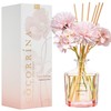 COCORRÍNA Reed Diffuser - Sandalwood Rose 8.5oz Flower Reed Diffuser
