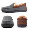 RockDove Men's Hearthfire Memory Foam Moc Slipper, Size 10 UK