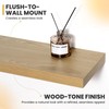 Acovy 24 Inch Floating Shelves, 9.3" Deep Floating Shelf Wall