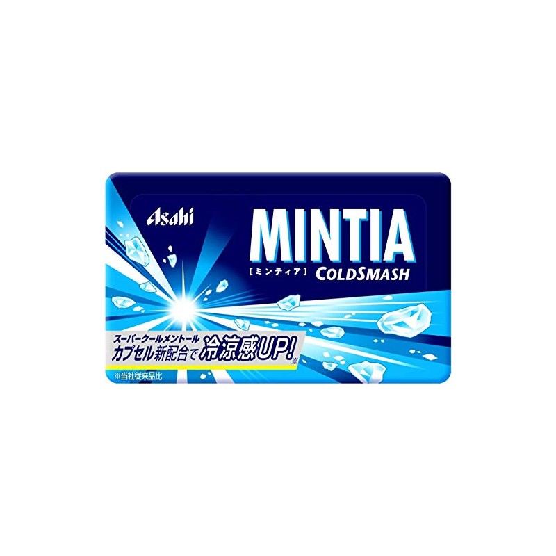 Asahi Group Foods Mintia Cold Smash, 50 Tablets (0.3 oz