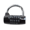 Padlock,combination padlock,5 dial padlock,5 letter lock,5 code padlock,gym locker lock,for