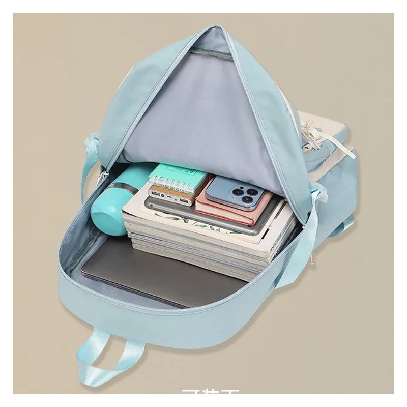 Mochila Escolar Impermeable Para Laptop Mujer Cinnamoroll