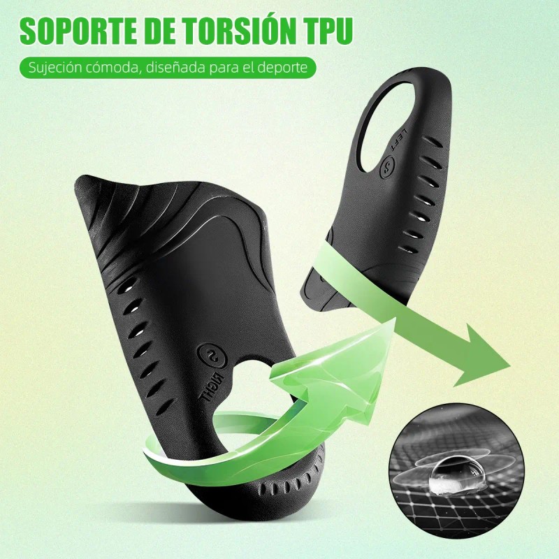 2pcs Plantillas Ortopedicas Para Fascitis Plantar Pie Plano