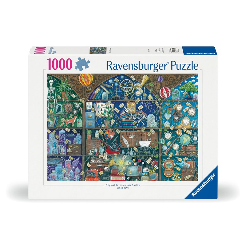 Ravensburger Cabinet of Curiosities 1000 Piece Jigsaw Puzzle for Adults