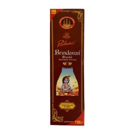 Padmini Brindavan Sandal Incense Sticks (1 x 100 gm Pack = 65 Sticks)