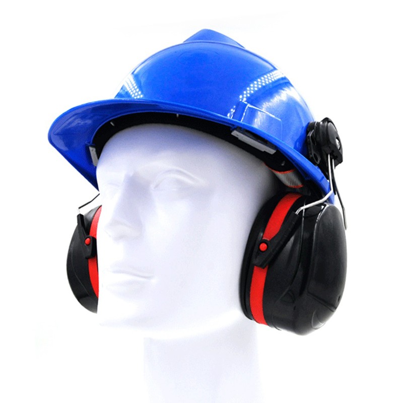Hard Hat Mounting Ear Muffs Cap Mount Protective Earmuffs Noise