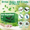 Motrapso Natural Bat Repellent Pouches, 12 Pack Natural Peppermint Oil