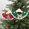 You & Pet 대구백화점 유앤펫강아지 크리스마스 캐롤 니트 케이프(VER2) Daegu Department Store U&PET Dog Christmas Carol Knit Cape (VER2)