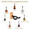 Pack of 4 Guitar Holders, Wall Mounted U-Shaped Guitar Stand,