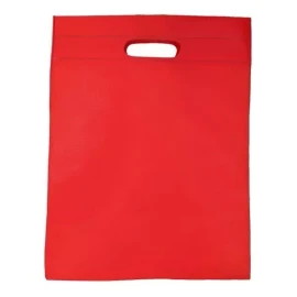 Cimboa 10 Bolsa Boutique Ecologica Non Woven 45.5x35.5 Serigrafia Color Rojo