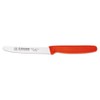 KAUFGUT COLTELLO UNIVERSALE COLORI ASSORTITI SEGHETTATO 11CM GIESSER 53354