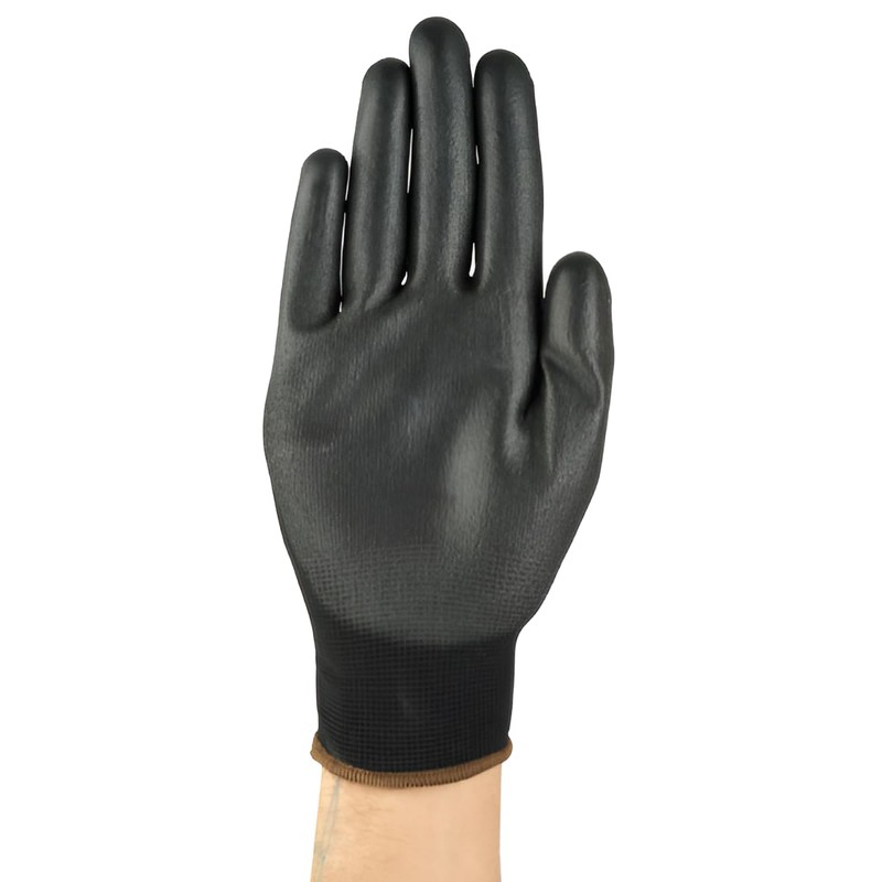 Ansell HyFlex 48-101 Thin Work Gloves, Stretch Fit Nylon Liner
