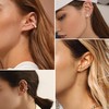 Dochais 52 Pcs Helix Cartilage Clip on Wrap Fake Earrings