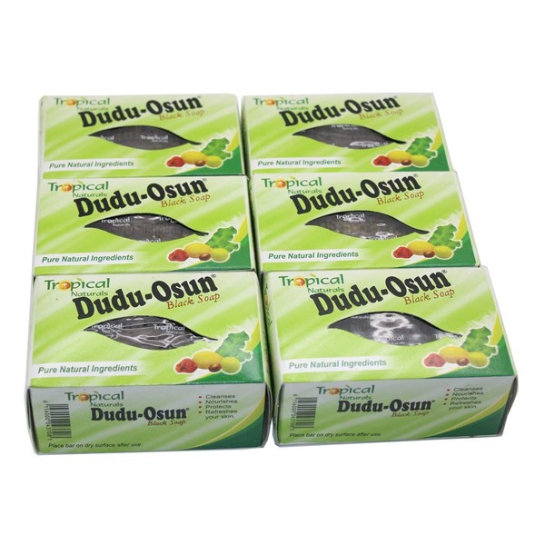 TROPICAL NATURAL Dudu Osun Black Soap, Basic, 31.74 Ounce