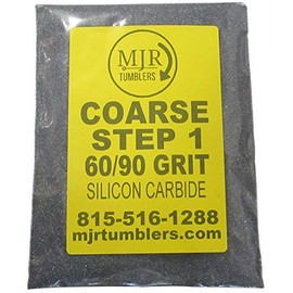 MJR Tumblers 3 LB per Polish 60 90 Silicon Carbide Rock Refill Grit Abrasive Media Step 1 USA