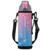 Iris Ohyama DBR-1000 Vacuum Insulated Direct Bottle, Pink (Pink x