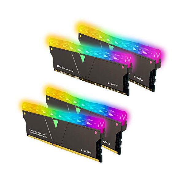 v-Color Prism Pro RGB SCC(2+2) Kit 16GB(2x8GB) 3600MHz (PC4-28800) DDR4