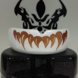 White Jagged Fang Mouthguards