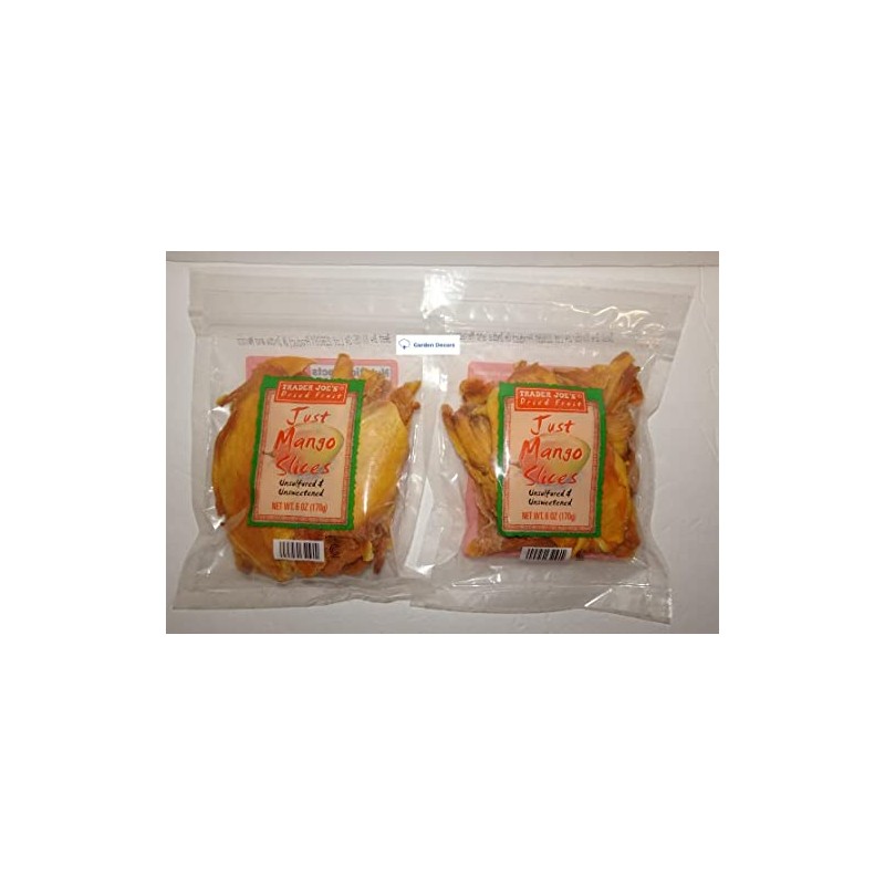 Trader Joe's Dried Fruit Just Mango Slices Unsulfured & Unsweeted