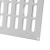 300x200 mm (12x8") Sliding Grille Made of Sheet Steel, White