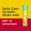 Carmex HOTIME Daily Care Moisturizing Lip Balm with SPF 15,