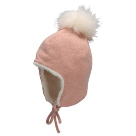 Sterntaler Girls' Inka Lurex Hat, pink