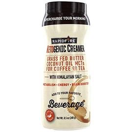 Rapid Fire Ketogenic Creamer with MCT Oil for Coffee or Tea, 8.5 oz. (20 servings) (Limited Edition)