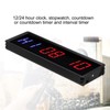 LED Interval Timer Gym Workout Count Down/Up Clock Stopwatch for