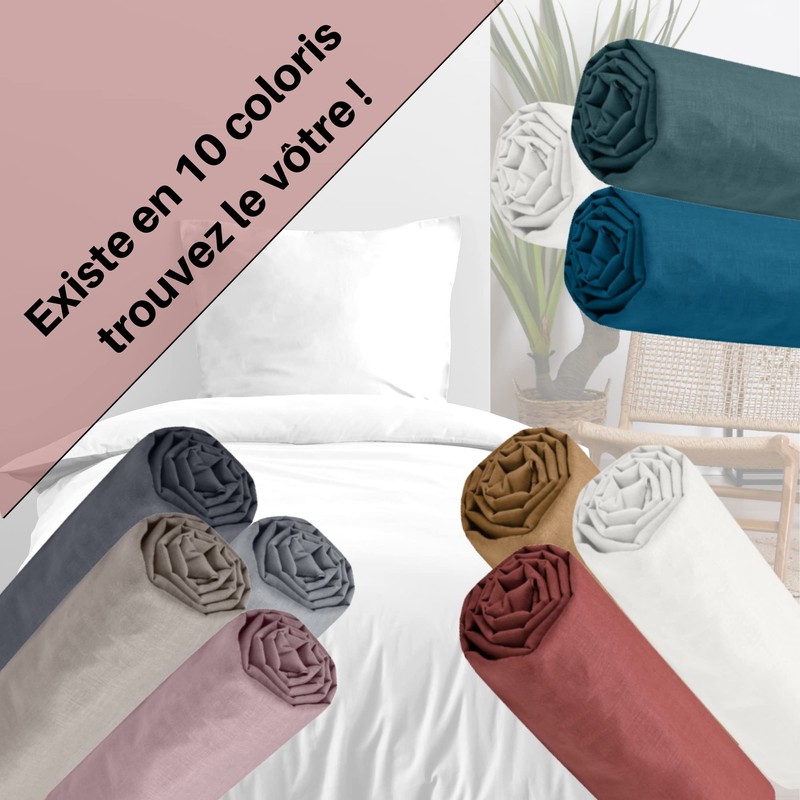 Lovely Casa - Fitted Sheet - Size 160 x 200