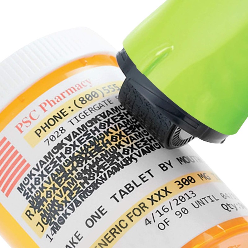 Guard Your ID Stamp Roller, Advanced Confidential Security Tool for