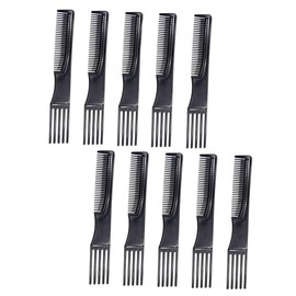 Healeved Double-sided Plastic Comb Set 10pcs Hair Lift Styling Tool for Men Women Tangle-