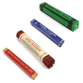 Tibetan Incense 113 sticks | Traditional Buddha Mix 4 packs variety incense sticks from Tibet