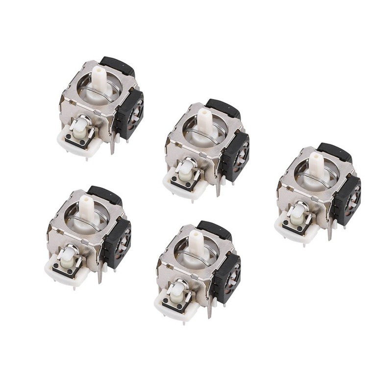 5 Pcs 360 Analog Stick 3D Joystick/Thumbstick Sensor Rocker Axis