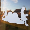 Imaggge.com Anti-Collision Stickers for Glass Doors (Clouds) – Prevents Birds