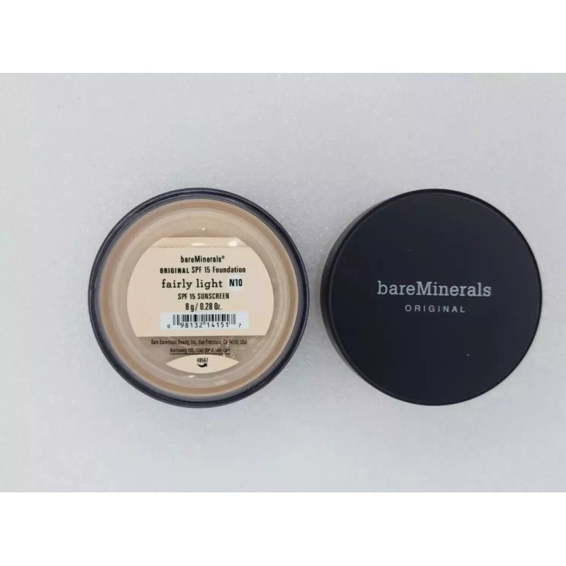 bareMinerals Foundation Broad Spectrum SPF 15 N10 Fairly Light 8g