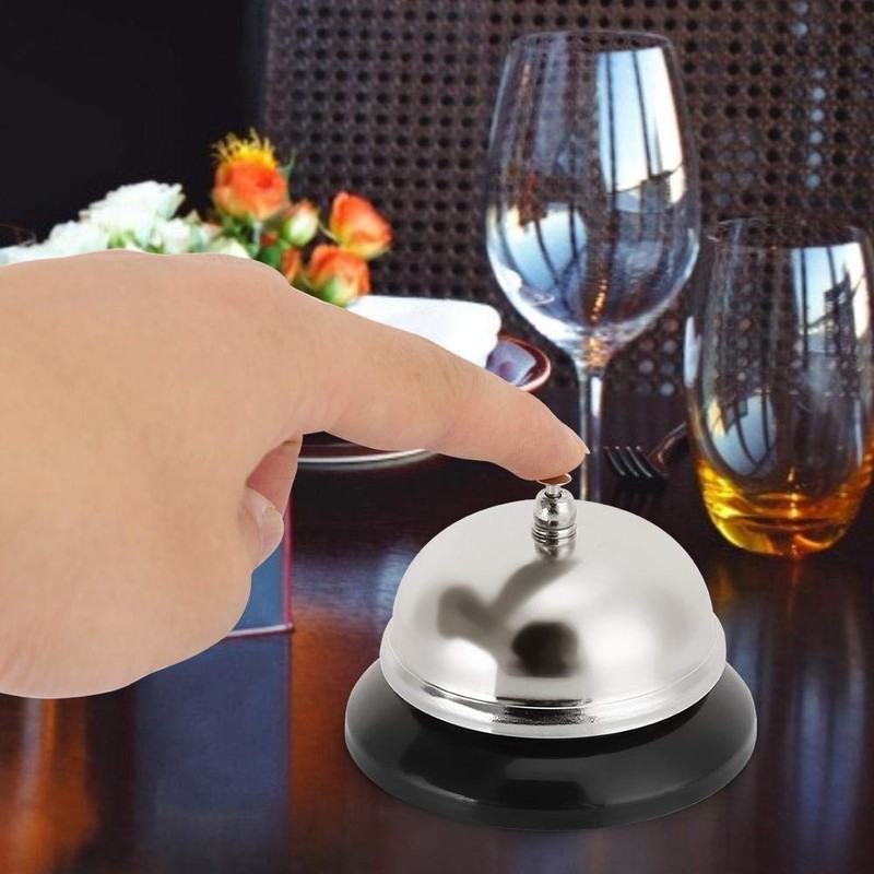Wifehelper Campana de Servicio, Llamada de Cena de Acero Inoxidable