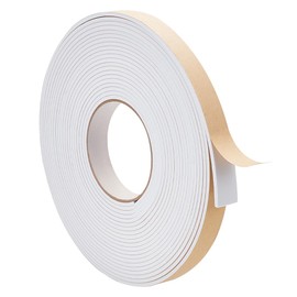 BENECREAT Total Length 32.8 ft (10 m) Width 0.8 inches (2 cm), EVA Foam Rubber Tape, Thickness 0.1 inch (3 mm), Hat Tape, Size Adjustment Tape, Sweat Belt, Gap Tape, Cushion Tape, Crevice Prevention,