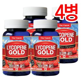 Tonglife-Lycopene Gold (100% Tomato Extract)-2 Months-4 Bottles / 통라이프-라이코펜 골드(토마토추출물100%)-2개월-4병