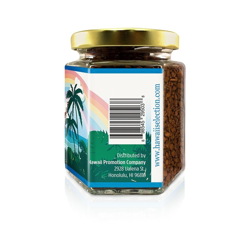 Hawaii Selection/Instant Kona Ice Coffee/ 10% Blend/ 1.5oz (43g)